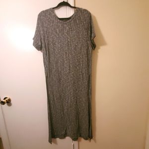 Forever 21 maxi length slit dress